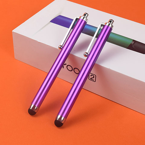 Eingabestift Touchscreen Pen Stift 2PCS H03 Violett
