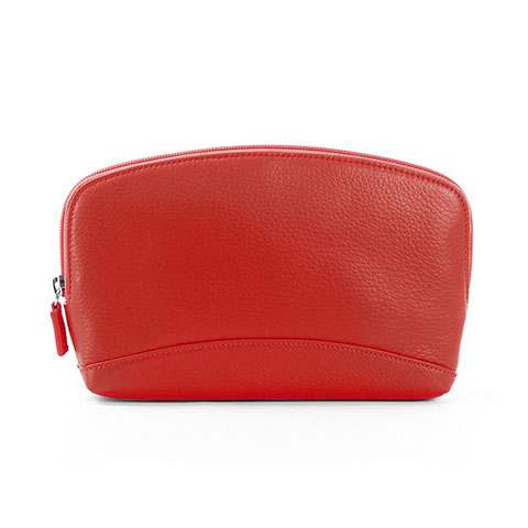 Handtasche Clutch Handbag Schutzhülle Leder Universal K14 Rot