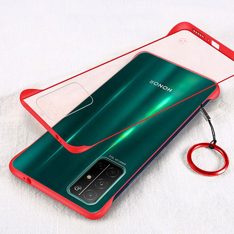 Handyhülle Hülle Crystal Hartschalen Tasche Schutzhülle H01 für Huawei Honor 30S Rot