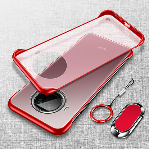 Handyhülle Hülle Crystal Hartschalen Tasche Schutzhülle H01 für Xiaomi Mi 10T Lite 5G Rot