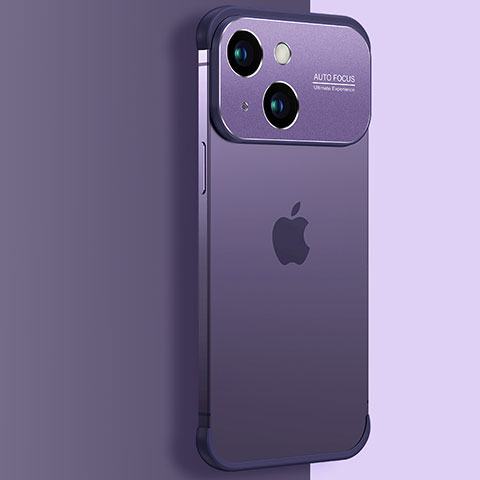 Handyhülle Hülle Crystal Hartschalen Tasche Schutzhülle QC3 für Apple iPhone 13 Violett