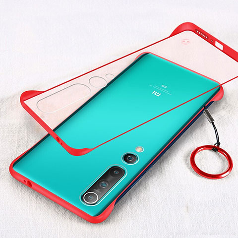 Handyhülle Hülle Crystal Tasche Schutzhülle H01 für Xiaomi Mi 10 Rot