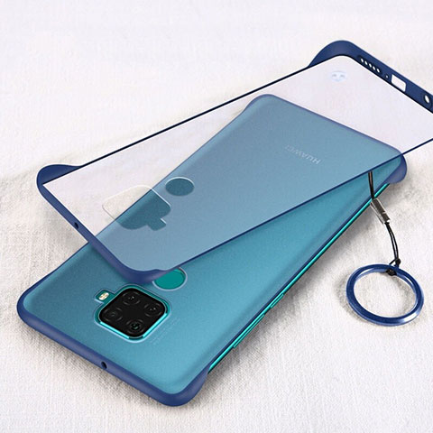 Handyhülle Hülle Crystal Tasche Schutzhülle H02 für Huawei Mate 30 Lite Blau