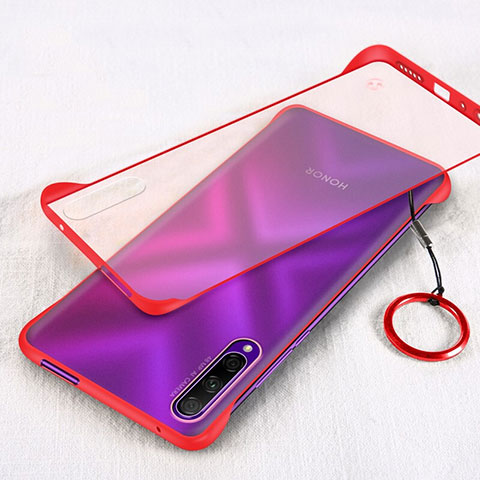 Handyhülle Hülle Crystal Tasche Schutzhülle H03 für Huawei Honor 9X Pro Rot