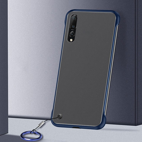 Handyhülle Hülle Crystal Tasche Schutzhülle S01 für Samsung Galaxy A70S Blau