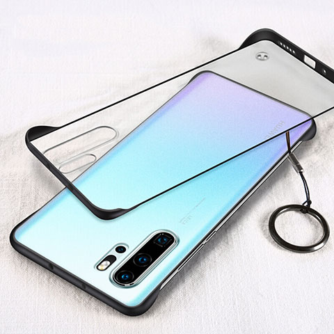 Handyhülle Hülle Crystal Tasche Schutzhülle S02 für Huawei P30 Pro Schwarz