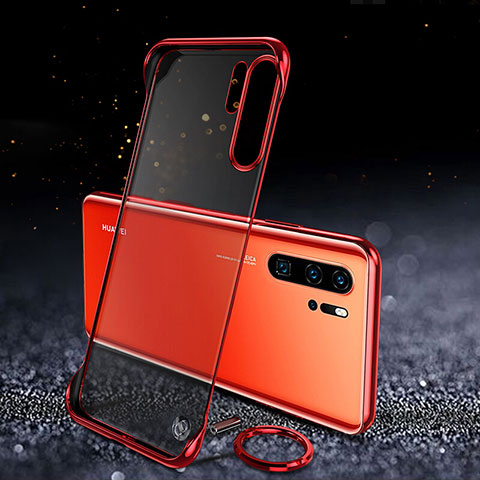 Handyhülle Hülle Crystal Tasche Schutzhülle S03 für Huawei P30 Pro Rot