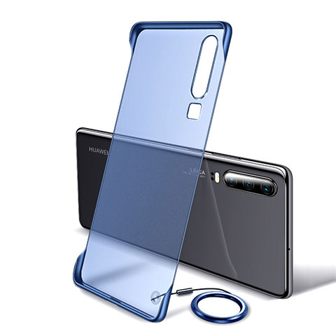Handyhülle Hülle Crystal Tasche Schutzhülle S05 für Huawei P30 Blau