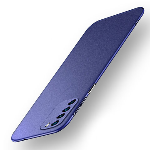 Handyhülle Hülle Hartschalen Kunststoff Schutzhülle Tasche Matt M01 für Huawei Honor Play4 5G Blau