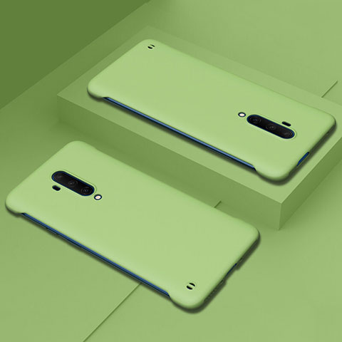 Handyhülle Hülle Hartschalen Kunststoff Schutzhülle Tasche Matt P03 für OnePlus 7T Pro Grün