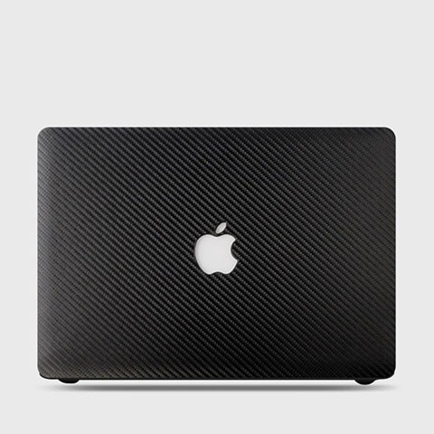 Handyhülle Hülle Kunststoff Schutzhülle Hartschalen Tasche Matt Köper für Apple MacBook Air 13 zoll (2020) Schwarz