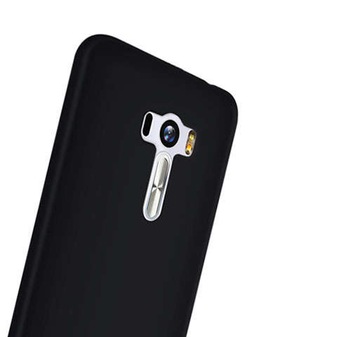 Handyhülle Hülle Kunststoff Schutzhülle Matt für Asus Zenfone Selfie ZD551KL Schwarz