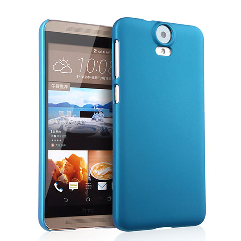 Handyhülle Hülle Kunststoff Schutzhülle Matt für HTC One E9 Plus Hellblau