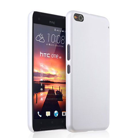 Handyhülle Hülle Kunststoff Schutzhülle Matt für HTC One X9 Weiß