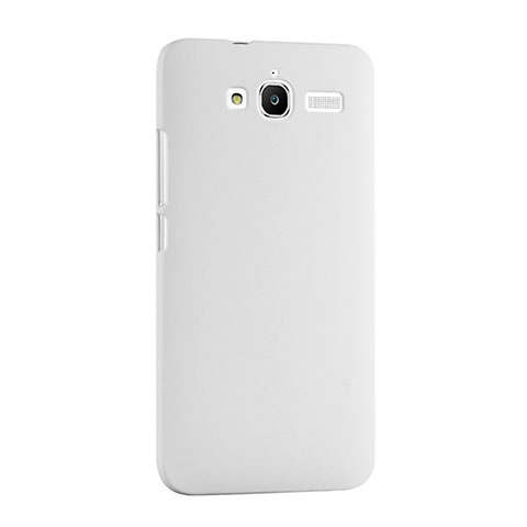 Handyhülle Hülle Kunststoff Schutzhülle Matt für Huawei Ascend GX1 Weiß