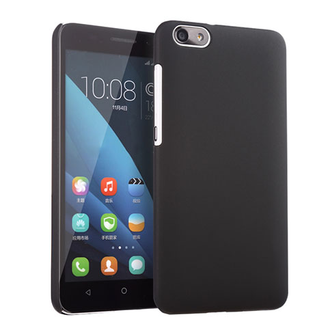 Handyhülle Hülle Kunststoff Schutzhülle Matt für Huawei Honor 4X Schwarz