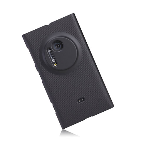 Handyhülle Hülle Kunststoff Schutzhülle Matt für Nokia Lumia 1020 Schwarz