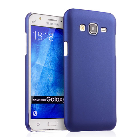 Handyhülle Hülle Kunststoff Schutzhülle Matt für Samsung Galaxy J5 SM-J500F Blau