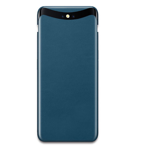 Handyhülle Hülle Kunststoff Schutzhülle Matt Köper für Oppo Find X Super Flash Edition Blau