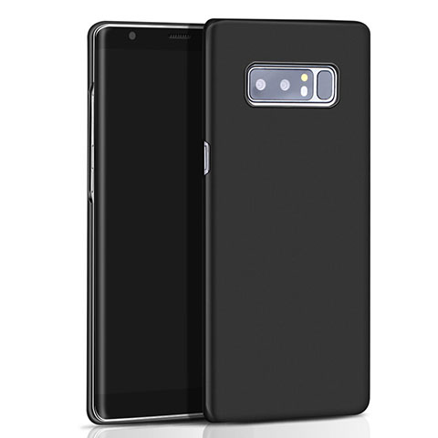 Handyhülle Hülle Kunststoff Schutzhülle Matt M01 für Samsung Galaxy Note 8 Duos N950F Schwarz