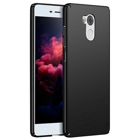 Handyhülle Hülle Kunststoff Schutzhülle Matt M01 für Xiaomi Redmi 4 Prime High Edition Schwarz