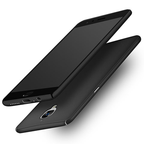 Handyhülle Hülle Kunststoff Schutzhülle Matt M02 für OnePlus 3 Schwarz