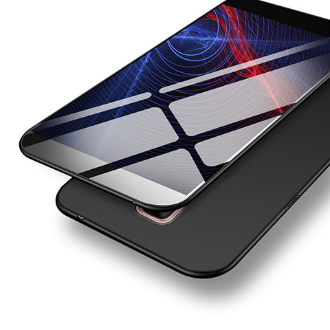 Handyhülle Hülle Kunststoff Schutzhülle Matt M02 für Samsung Galaxy A7 (2016) A7100 Schwarz