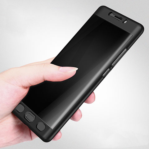 Handyhülle Hülle Kunststoff Schutzhülle Matt M02 für Xiaomi Mi Note 2 Special Edition Schwarz