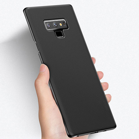 Handyhülle Hülle Kunststoff Schutzhülle Matt M03 für Samsung Galaxy Note 9 Schwarz