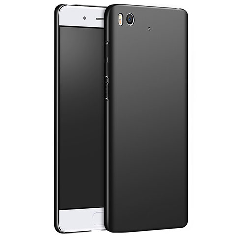 Handyhülle Hülle Kunststoff Schutzhülle Matt M03 für Xiaomi Mi 5S 4G Schwarz