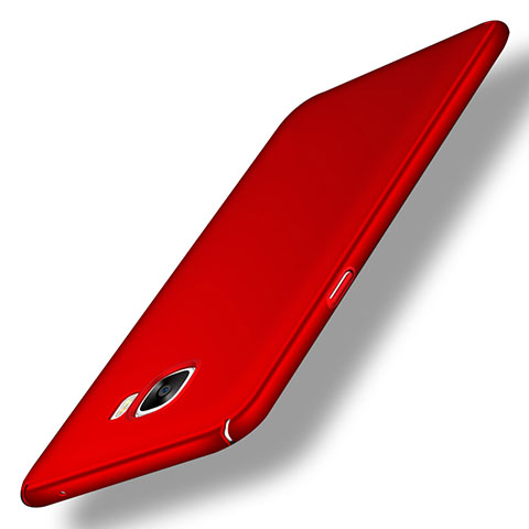 Handyhülle Hülle Kunststoff Schutzhülle Matt M04 für Samsung Galaxy C5 SM-C5000 Rot