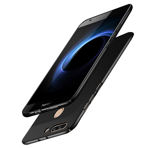 Handyhülle Hülle Kunststoff Schutzhülle Matt M05 für Huawei Honor 8 Pro Schwarz