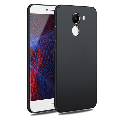 Handyhülle Hülle Kunststoff Schutzhülle Matt M06 für Huawei Enjoy 7 Plus Schwarz