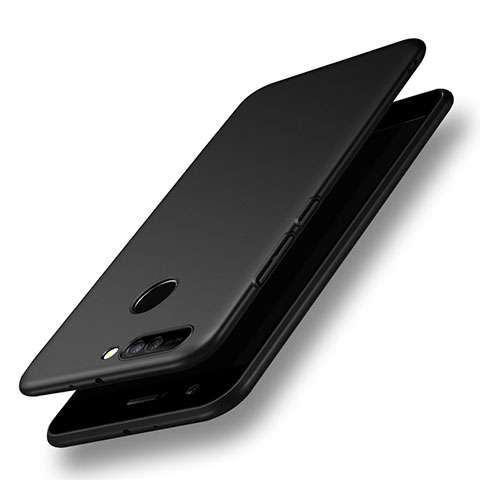 Handyhülle Hülle Kunststoff Schutzhülle Matt M06 für Huawei Honor V9 Schwarz