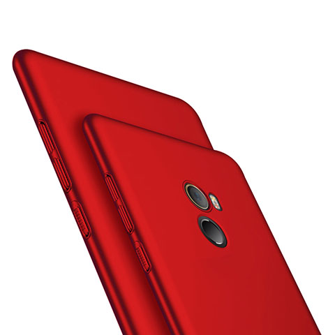 Handyhülle Hülle Kunststoff Schutzhülle Matt M06 für Xiaomi Mi Mix 2 Rot