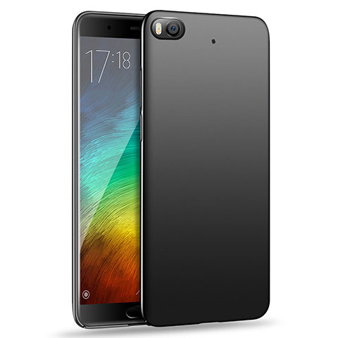 Handyhülle Hülle Kunststoff Schutzhülle Matt M07 für Xiaomi Mi 5S 4G Schwarz