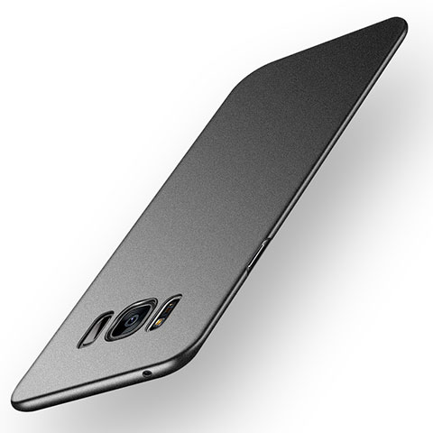 Handyhülle Hülle Kunststoff Schutzhülle Matt P03 für Samsung Galaxy S8 Schwarz