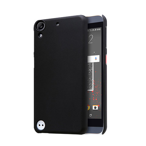 Handyhülle Hülle Kunststoff Schutzhülle Punkte Loch für HTC Desire 530 Schwarz