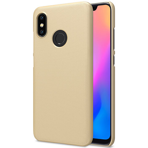 Handyhülle Hülle Kunststoff Schutzhülle Punkte Loch für Xiaomi Mi 8 Gold