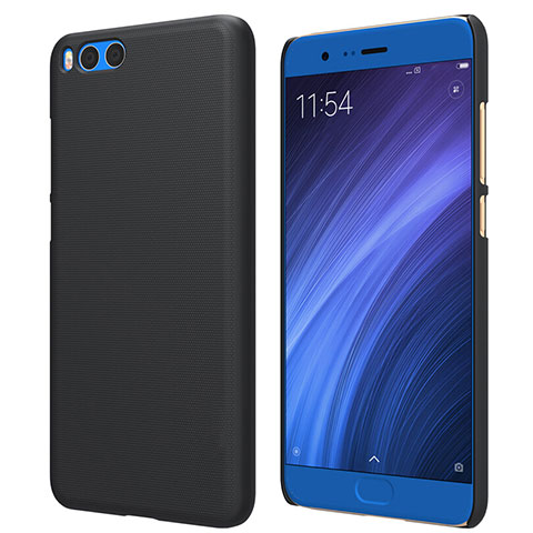 Handyhülle Hülle Kunststoff Schutzhülle Punkte Loch für Xiaomi Mi Note 3 Schwarz