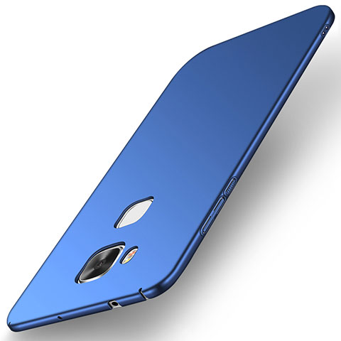 Handyhülle Hülle Kunststoff Schutzhülle Tasche Matt M01 für Huawei G7 Plus Blau
