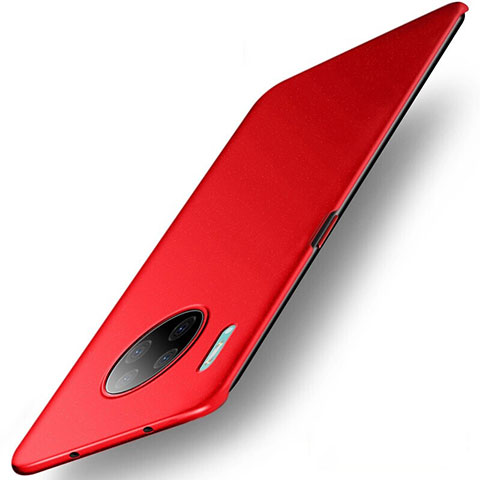 Handyhülle Hülle Kunststoff Schutzhülle Tasche Matt M01 für Huawei Mate 30 Rot