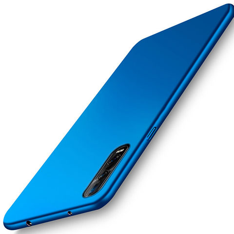 Handyhülle Hülle Kunststoff Schutzhülle Tasche Matt M01 für Oppo Find X2 Pro Blau