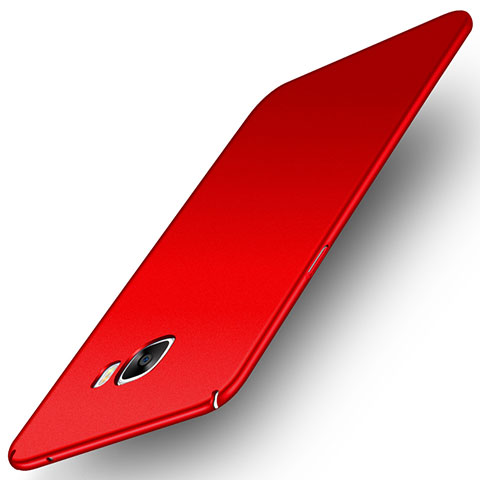 Handyhülle Hülle Kunststoff Schutzhülle Tasche Matt M01 für Samsung Galaxy C5 Pro C5010 Rot