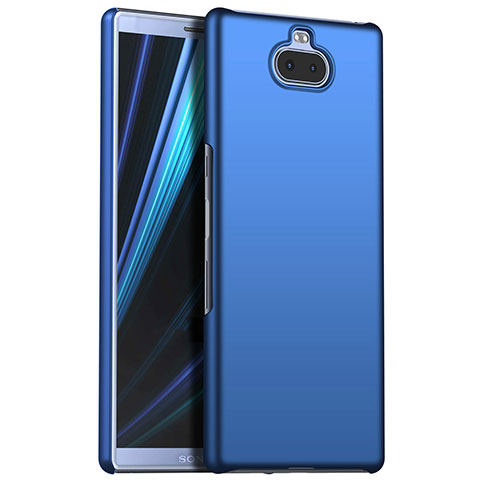 Handyhülle Hülle Kunststoff Schutzhülle Tasche Matt M01 für Sony Xperia XA3 Ultra Blau