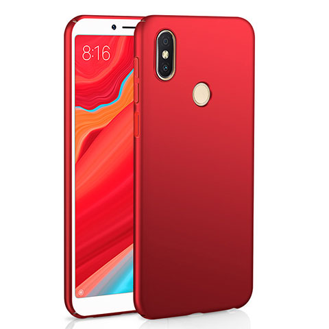 Handyhülle Hülle Kunststoff Schutzhülle Tasche Matt M01 für Xiaomi Redmi S2 Rot