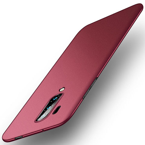 Handyhülle Hülle Kunststoff Schutzhülle Tasche Matt M02 für OnePlus 7T Pro Rot