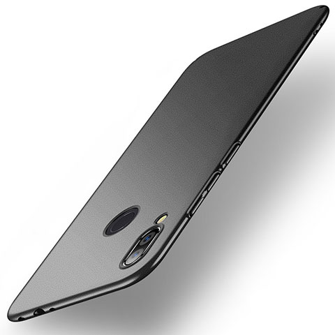 Handyhülle Hülle Kunststoff Schutzhülle Tasche Matt M02 für Xiaomi Redmi Note 7 Schwarz