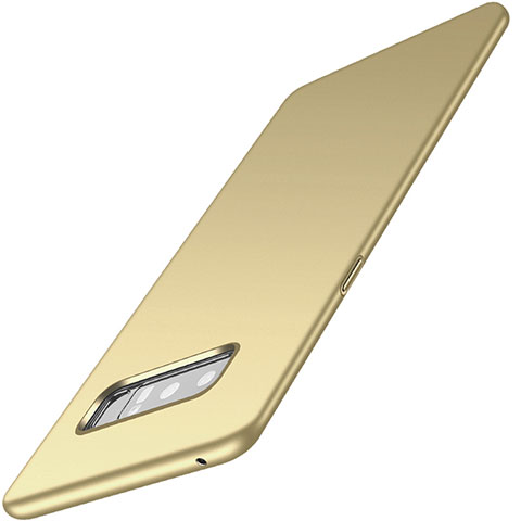 Handyhülle Hülle Kunststoff Schutzhülle Tasche Matt M04 für Samsung Galaxy Note 8 Gold