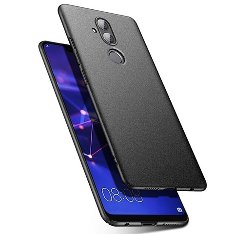 Handyhülle Hülle Kunststoff Schutzhülle Tasche Matt P01 für Huawei Mate 20 Lite Schwarz